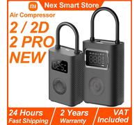 Xiaomi Mijia Compresseur d'air portable 2 / 2D / 2PRO, gonfleur numérique intelligent de détection de pression des pneus, pompe à air électrique portable Air Compressor 2D -version 2024
