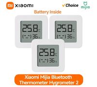 XIAOMI thermomètre 2 Mijia électrique Bluetooth sans fil intelligent hygromètre thermomètre détection de température MI Mijia Home APP 3 pièces