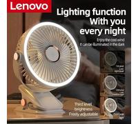 Xiaomi-Ventilateur à clipser portable aste, ventilateur sans fil avec lumière LED, cowculator de bureau silencieux, camping et maison, 3 vitesses, 8000mAh Blue