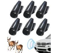 Xibao 6PCS Anti Martre Voiture,Répulsifs Anti-nuisibles à Ultrasons pour Automobiles,Sifflet Ultrason Anti Gibier,Accessoires Auto,Compatible avec Toutes Les Voitures,Telles Que Motos,Camions,VTT