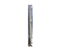 XIBIO 1pc K9 Verre Rectangle Suspendu Lustre en Cristal Prisme Goutte Pendentif dans Un ou Deux Trous for éclairage pièces Lampe décor (Color : 120mm, Size : 1 Hole)
