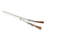 XIBIO Câble Haute température 500 ° 2 Fils 3 Fils résistant à la Chaleur Mica tressé Fil Ignifuge 0.5mm 0.75mm 1.0mm 1.5mm 2.5mm 4.0mm 1pc (Color : 2 Core, Size : 15 AWG 1.5mm)