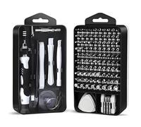 Xiciki 118 en 1 Tournevis Magnétique Précision Set Mini Tournevis Kit Professionnel Mini Réparation Outil Kit pour iPhone, MacBook, PS5, Ordinateur Portable, Console de Jeu, Tablette, Appareil photo