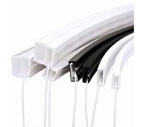 XieBin Tube lumineux flexible en silicone néon de 1 à 5 m - Boîtier de bande LED extérieur étanche