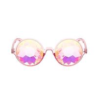 XIEHYA Lunettes De Soleil Rondes for Hommes, 2 Pièces Pour Fête