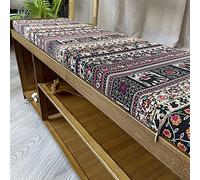 XIEMINLE Coussin de banc d'intérieur de 3 cm/5 cm d'épaisseur - 2 ou 3 places - Avec housse amovible pour banc de cuisine ou de salle à manger - 80 x 40 x 3 cm - Style 2