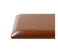 XIEMINLE Coussin de banc en cuir, coussin de chaise imperméable, coussin de chaise de cuisine doux, coussins en mousse pour meubles pour 2 3 4 places, coussin de canapé antidérapant pour siège de