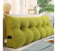 XIEMINLE Coussin lombaire triangulaire pour tête de lit en baie vitrée, tatami, canapé, chambre à coucher, appui-tête de lit, support dorsal, coussin de dossier de lecture, oreiller de repos de