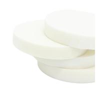 XIEMINLE Mousse blanche haute densité, mousse expansée ronde pour rembourrage, coussin de rechange en mousse ferme pour chaise, parfait pour les coussins de chaise, canapé, tapis de sol, coussin pour
