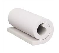 XIEMINLE Rembourrage en mousse ferme haute densité blanche - Rembourrage en mousse d'ameublement pour fauteuil, fenêtre, siège, coussin, tapis de sol (épaisseur 10 cm, 180 x 60 cm)