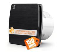 XIIW 150mm Extracteur d'Air VMC Salle de Bain Silencieux avec Minuterie