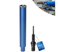 XIIW Couronne de Forage Diamantée Ø 68mm L460 avec SDS-PLUS Adaptateur | Foret à Carotter de Carottage Turbo 10mm pour Carotteuse, 1 1/4" UNC, pour Béton Armé Lavé Granit Maçonnerie, Trépan Diamant