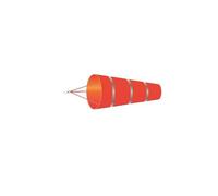 XILEUDUOD Manche À Air Girouette météo 60/80/100cm, Mesure de la Direction du Vent, Ferme, aéroport, Ceinture réfléchissante Anti-déchirure, décor de Jardin extérieur(Red-Gray-S)