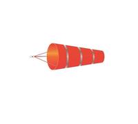 XILEUDUOD Manche À Air Girouette météo 60/80/100cm, Mesure de la Direction du Vent, Ferme, aéroport, Ceinture réfléchissante Anti-déchirure, décor de Jardin extérieur(Red-Gray-M)