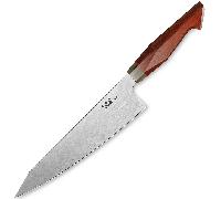 XIN CUTLERY XC118 corne de buffle blanc et bois de rose G10 Couteau japonais 23cm
