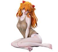 Xinchangda Asuka Langley Soryu Figure Loungewear Style Anime Girl Model | Figurine d'action Asuka Langley Soryu, statue en PVC de 17 cm, décoration d'intérieur