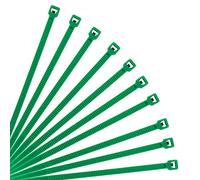 XINGO 500 pièces Colliers de Serrage professionnelles, Vert-300mm x 3.6mm, Autobloquant, Attache Câble Résistant aux UV, Idéale pour l'intérieur et l'extérieur