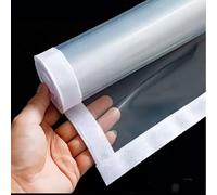 XINGWANGG Kit D'isolation de Fenêtre pour l'hiver,transparent Film Isolant pour Fenêtre,Rideau Thermique Anti Froid,Imperméable,Coupe-vent,pour Salon Chambre,Personnalisé (50cm x 160cm)