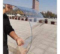 XINGWANGG Plaques en Polycarbonate,Panneau pour Serre de Jardin,Auvent de Porte d'entrée Gazebo Toit Abri Protection Contre La Pluie et UV Transparent,étanche,avec Vis,Personnalisable (0.8x3m)