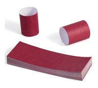 XINGYUNDEL Lot de 200 ronds de serviette en papier autocollants pour argenterie, décoration de table, mariage, événement, fête (bordeaux)