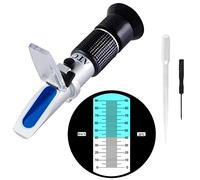 XinJiaYi Réfractomètre Sucre 0-90%, Réfractomètre Brix Portable, Mesure de Brix Haute Précision avec ATC pour Fruits, Boissons et Jus, Miel, Sirop d’érable, Mélasse et Autres Boissons Sucrées