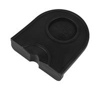 Xinrub Tapis En Silicone Antidérapant pour Tampon Presse à Café(Noir-S)