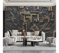 XINRUYI Papier peint 3D motifs géométriques abstraits en relief stickers artistiques pour chambres et salons