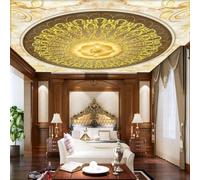 XINRUYI Papier peint mural 3D autocollant pour plafond, imitant le marbre classique, idéal pour la décoration des plafonds de salon et de chambre.