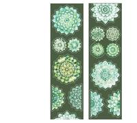 Xinsheinelry 1 rouleau d ' autocollant décoratif imperméable pour carte de Journal Scrapbook, fleur, ruban adhésif de décoration esthétique florale en PET pour Journal