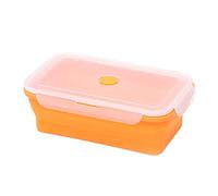 Xinsheinelry Boîte à Pliante en Silicone Boîte à Lunch Portable Pliable pour la Vaisselle Alimentaire Bol Boîte à Lunch Vaisselle Lunch Containers pour Femmes Adultes pour l ' école Passe Micro-Ondes