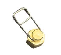 Xinsheinelry Couvercle de Cartouche de gaz de poêle en cuivre, Bouchons de Bouteille de gaz Anti-poussière pour poêle de Camping, équipement de randonnée, Bouchons de Cartouche à Haute Pression