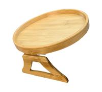 Xinsheinelry Plateau d ' accoudoir Pliable en Bois Naturel, modèles Pliables réglables pour canapé, Chevet, Bureau, organisateurs de Rangement, Plateau de Table d ' appoint de canapé en Bois Massif