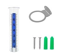 Xinsheinelry Pluviomètre Professionnel de capacité, Tuyau extérieur de 7 Pouces avec en Acier Inoxydable pour Jardin, Cour, Ferme, terrasses, Dispositif de de l ' Irrigation agricole
