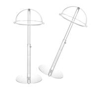 Xinsheinelry Support multifonctionnel en acrylique pour chapeaux - Texture acrylique - Parfait pour les collections et les expositions - Support réglable en hauteur, One Size, Comme décrit