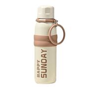 Xinsheinelry Tasse isotherme de voyage en acier inoxydable pour boissons, grande capacité, tasse à paille, élégante bouteille d'eau pratique, tasse isotherme sous vide