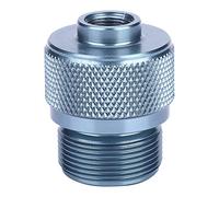 Xinwoer Adaptateur de Cartouche de gaz Haute Performance, Adaptateur de Cartouche de gaz de Camping Convertisseur de Valve de boîte Plate à Adaptateur de réservoir de gaz 1L MAPP