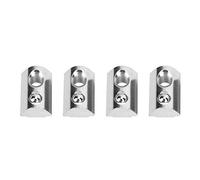 Xinwoer Écrou à rainure en T, 50 pièces Écrou élastique Norme européenne Profils en Aluminium Écrous à Ressort à rainure en T Attaches(M6)