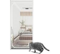Xinyilau Moustiquaire de Porte Balcon Porte Insecte Rideau Patio Porte Moustiquaire Moustiquaire Moustiquaire Porte Chat Moustiquaire Porte for Portes Balcon(A,90x200cm)