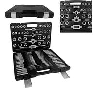 XINZI 110 pcs. jeu de tarauds M2-M18 jeu de tarauds jeu d'outils de taraudage Fein Gewinde Schneider Bohrer Werkzeug Set