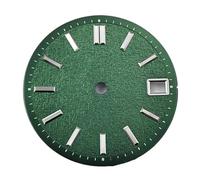 XIOKLM Cadran de Montre 28.5mm for NH35 NH35a, avec fenêtre Date, Montres Couleur Noir et Blanc, Mouvement Automatique, Accessoires, pièces(Dial 5)