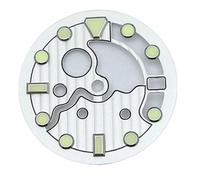 XIOKLM NH35 Cadran Squelette 28.5mm C3 Vert Lumineux Montre pour NH35/36 Mouvement Accessoires Visages Creux, 60 cm, One Size