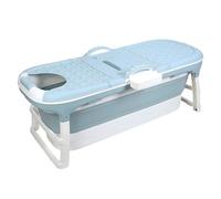 Xisulay Baignoire portable pour adultes, grande baignoire pliable, baignoire portable, baignoire ergonomique, baignoire pour douche, baignoire pliable à la vapeur, baignoire pliable sans effort, bain