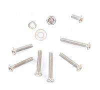 Xiuganpo 304 Stainless Steel Hex Socket Bolt Nut Set 600Pcs, with | Kit d\'assortiment de vis M2 avec écrous hexagonaux, rondelles plates et à ressort pour réparation de bricolage