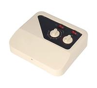 Xiuganpo 380V Sauna Stove Controller with Probe Wire, Spray Proof PP | Thermostat de sauna externe, compatible 9-15 kW, remplacement durable, avec fil de sonde de capteur
