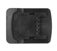 Xiuganpo Adaptateur de Batterie Durable pour Outil électrique 18 V, Convertisseur pour Batterie Li-ION BL1840/BL1850B/BL1860B 18 V, ABS Noir Résistant à l'usure et à la Corrosion