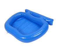 Xiuganpo Bain de Pieds Gonflable, Bassin de Trempage de Pieds de Piscine en PVC de Grande capacité à Fond Antidérapant, Lavabo Portable avec Gonflage et Dégonflage Facile pour l'entrée de Piscine,