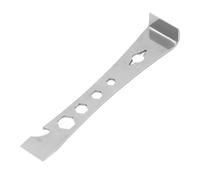 Xiuganpo Barre de Levier en Acier Inoxydable Multifonction Grattoir, Set | Outil de levier en acier trempé 3Cr13, grattoir à mastic avec barre de levier pour garniture automatique
