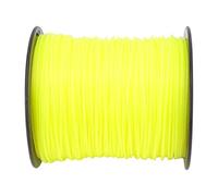 Xiuganpo Bobine de Rechange en Nylon Robuste de 3 Mm pour Débroussailleuse, Mangeur de Cordes et Tondeuse à Gazon, Cordon Rond Jaune (300m/328.08yd)