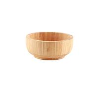 Xiuganpo Bol à Salade en Bambou Naturel, Bol de Service Rond pour Collations aux Fruits, Apéritifs, Lisse, Grande Taille, Vaisselle en Bois Non Toxique pour la Cuisine et la Salle à Manger (Comme