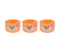 Xiuganpo Botte de Bouteille d'eau en Silicone, Manchon de Protection Antidérapant et Anti-Rayures, Motif de Chien de Dessin animé avec des Couleurs Vives pour Enfants, Voyage, Salle de Sport,